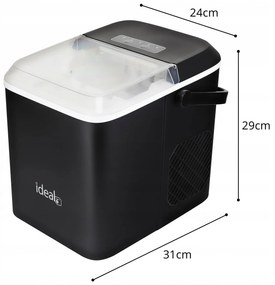 ModernHome Domáci výrobník ľadu - Tempted ice 12kg 100W IDEAL