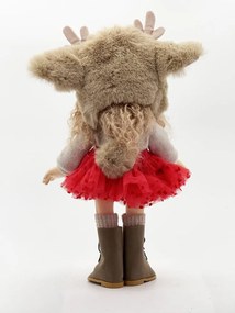 Kostým pre bábiku Lullu – zimná rozprávka plná detailov