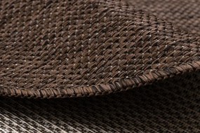 Koberec SIZAL SION A5165A hnedý kruh