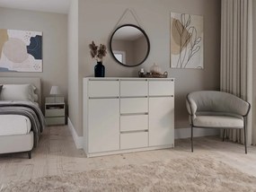 Komoda MALWA 2D6S 120 cm kašmírová
