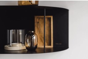 Béžová poschodová kovová polica 60 cm Lina – noo.ma