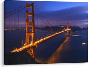 Obraz - Golden Gate Bridge (70x50 cm)