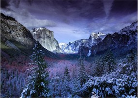 Sklenený obraz - Yosemite, USA (70x50 cm)