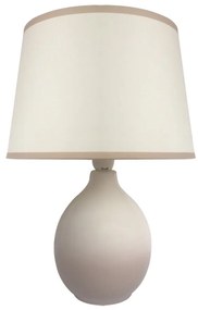 PROXIMA.store - Dizajnová stolná lampa ROMA FARBA: sivá