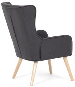 Kreslo s područkami GREY2, sivá