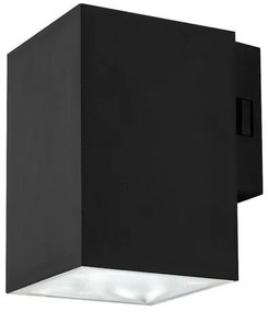 Rabalux 77156 vonkajšie nástenné LED svietidlo Urfa, 9W, IP65, čierna, 11,5 cm
