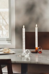 LED sviečky Moomin Comet, 2ks / vysoké