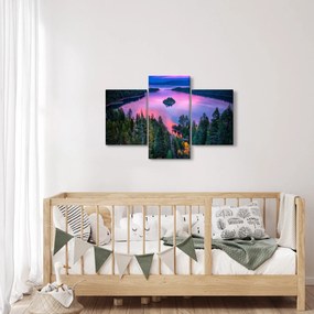 Obraz - Jazero Tahoe, Sierra Nevada, Kalifornia, USA (90x60 cm)