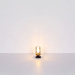 Globo 15557T - Stolná lampa FINCA 1xE27/40W/230V kov/drevo