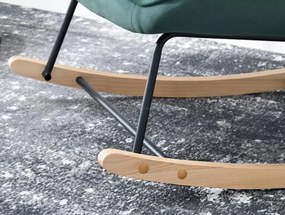 Hojdacie kreslo JUNO zelené