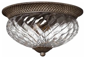 Hinkley HK-PLANT-F-L-PZ - Stropné svietidlo PLANTATION 3xE27/60W/230V bronzová