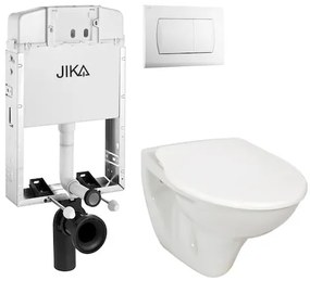 Cenovo zvýhodnený závesný WC set Jika na zamurovanie + WC Jika Nila KMPLJIKA