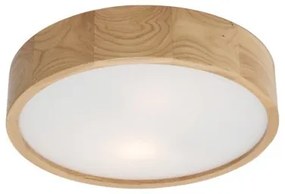 Lampa s vonkajším obvodom vo farbe dub - priemer 47 cm
