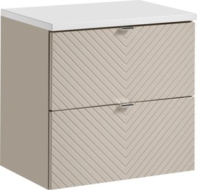 Comad Kúpeľňová skrinka pod doskové umývadlo Viva Cashmere 60 kašmír/biela