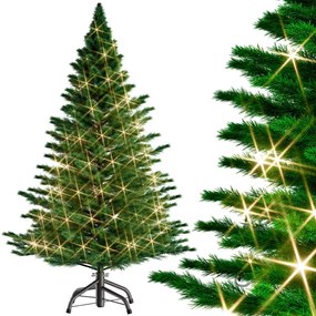 InternetovaZahrada Umelý vianočný stromček 140 cm + svetelná reťaz