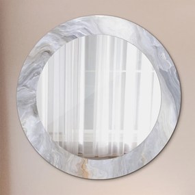 Okrúhle ozdobné zrkadlo Abstraktný mramor fi 60 cm