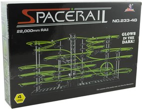 KIK Guličková dráha Spacerail svietiaca v tme úrovne 4 72 cm x 34 cm x 36 cm