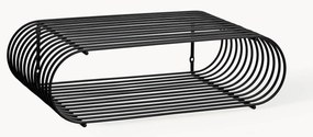 Kovová nástenná polica Curva, Š 40 cm