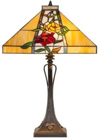 Kolekcia vitrážové Tiffany lampy vzor FANCY