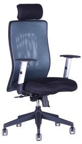 Kancelárska stolička na kolieskach Office Pro CALYPSO XL SP1 - s podrúčkami a podhlavníkom Antracit 1211