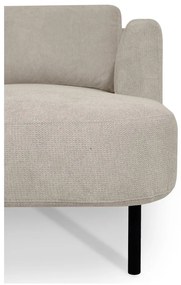 Béžová rohová pohovka (ľavý roh/do tvaru "U") Hero – Scandic