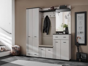 Predsieň Hagon HG 7+P (kašmír + čierna) (s podsedákom). Akcia -21%. Vlastná spoľahlivá doprava až k Vám domov. 1124154