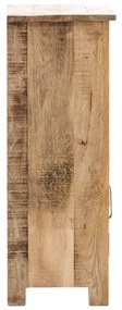 furniture-nabytek.cz - Masívna kúpeľňová spodná skrinka Pune z mangového dreva, lakovaná, viacfarebná – 42×30×80 cm
