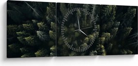 Obraz - Les (s hodinami) (90x30 cm)