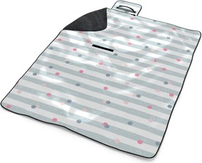 Sablio Plážová deka Bodky a pruhy: 200x140 cm