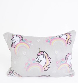 Obliečka na vankúš mikroplyš Exclusive 40 × 60 cm - Jednorožec
