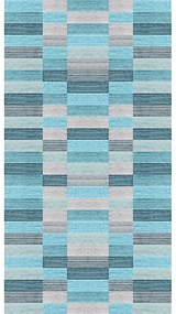 Modrý prateľný koberec 80x150 cm Hali – Vitaus