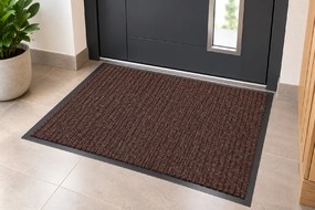 Textilná rohožka PROTECT BROWN rozmer: 50x80 cm