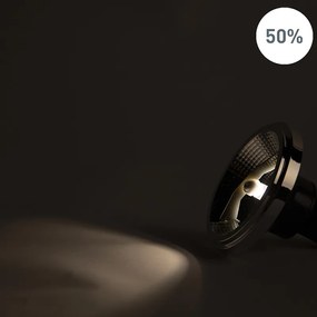 Sada 5 stmievateľných LED žiaroviek GU10 AR111 11W 810lm 2700K