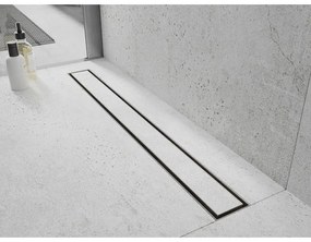 Mexen Flat nerezový sprchový žľab 60 cm vzor M13, 2v1, 1010060-15