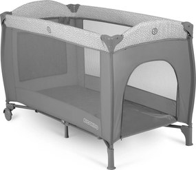 Ricokids Cestovná postieľka + matrac + taška 125x65x78cm RK-242 sivá