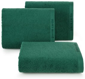 BAVLNENÝ UTERÁK PIERRE CARDIN EVI SADA 3KS 70X140 CM TMAVOZELENÁ