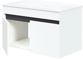 Skrinka pod umývadlo Puresa 80 cm, biela