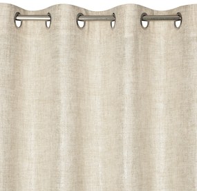 ZÁVES NA KRÚŽKOCH BLANKA 140X250 CM BÉŽOVÁ