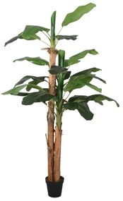 Umelý banánový strom 18 listov 150 cm zelený 359001