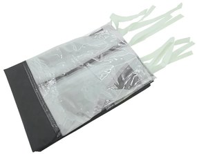 Cattara 13345 Bočnica s oknami pre párty stan Waterproof, sivá, 2 x 3 m