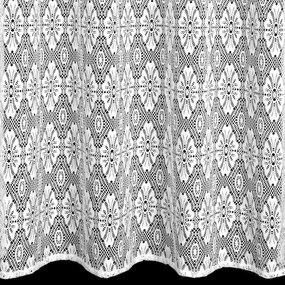 ZÁCLONA NA KRÚŽKOCH IGA 140X250 CM BIELA