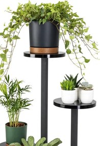 Stojan na kvety FINO čierny