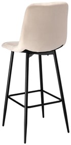 Barová židle Hamilton Velvet béžová