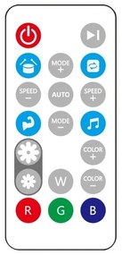 Immax NEO07734L - LED RGB Stmievateľný pásik MUSIC 18W/230V 5m IP65 Wi-Fi Tuya+DO