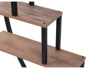 Stojan na kvetiny GARDEN 180x85 cm hnedá/čierna