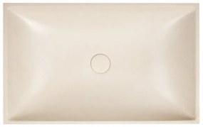 Sapho - Umývadlo na dosku 58x36 cm betón/béžová