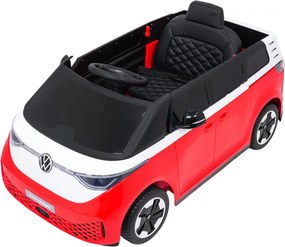 Elektrické autíčko Volkswagen ID BUZZ červené