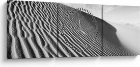 Obraz - Piesočná duna (s hodinami) (90x30 cm)
