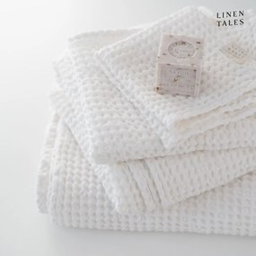 Biele uteráky a osušky v súprave 3 ks Honeycomb - Linen Tales