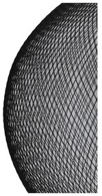 Matne čierne závesné svietidlo s kovovým tienidlom ø 50 cm Reilley – Light &amp; Living